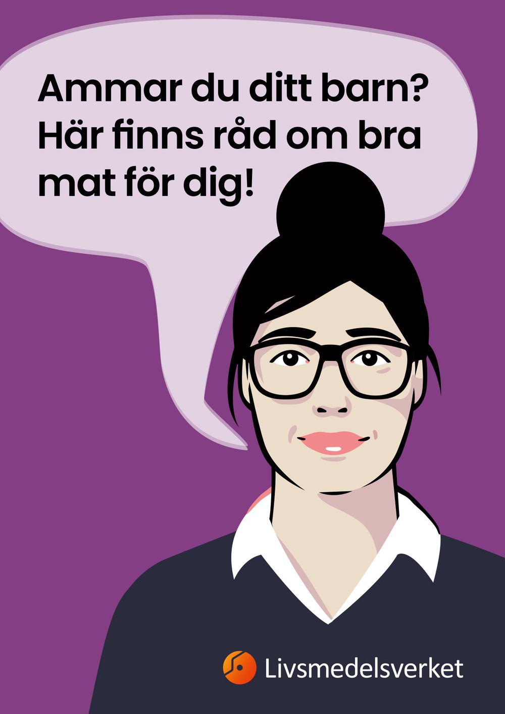 Framsidan av Bra mat för dig som ammar.