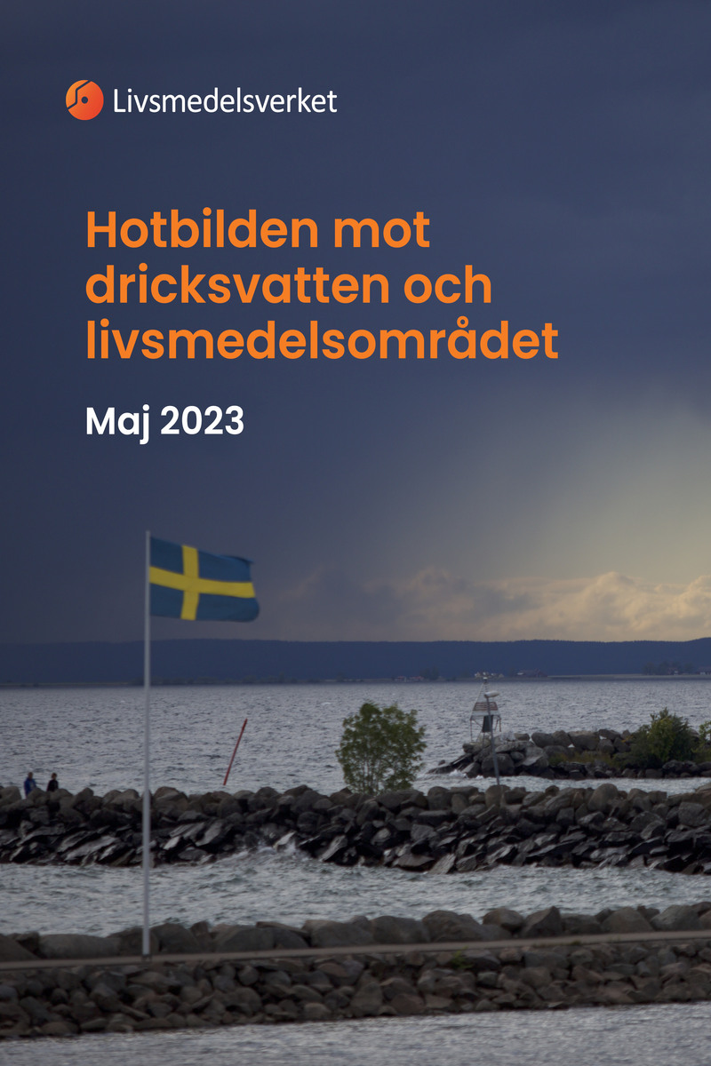 Folder som beskriver hotbilden mot Sverige.